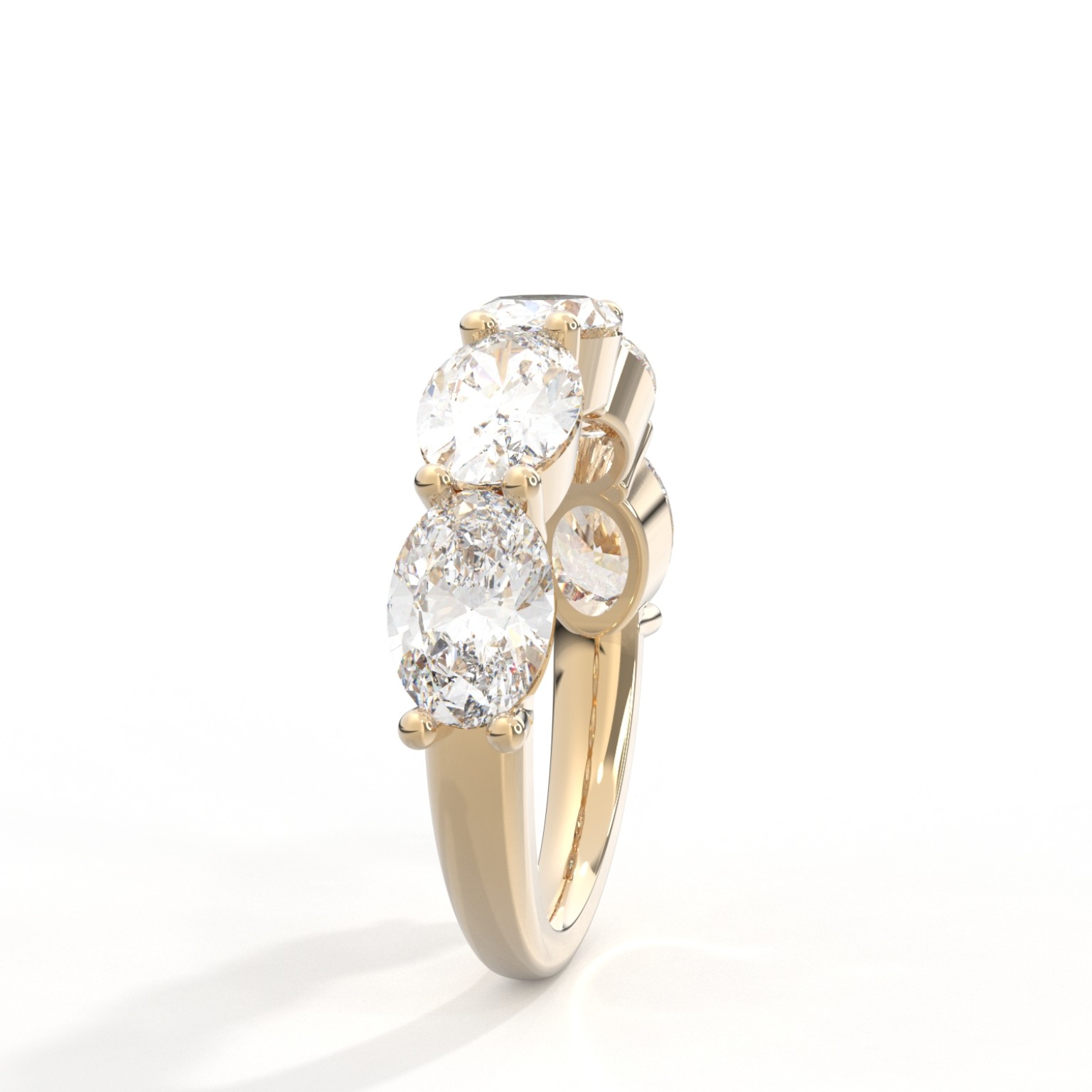 Diamond bypass ring